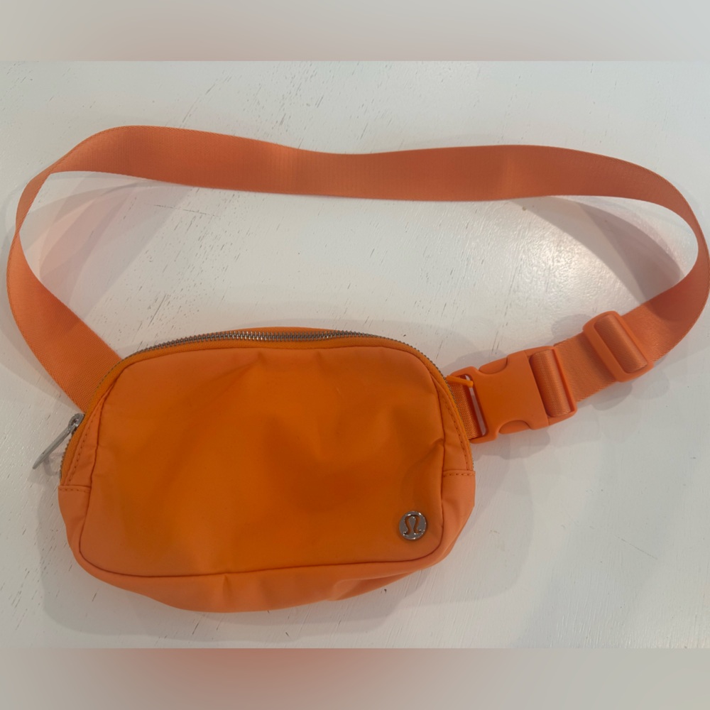 Orange Lulemon Everywhere Belt Bag